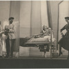 Russell Collins (in bed), dancing female officer in the stage production Johnny Johnson