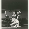 Ruth Nelson and J. Edward Bromberg in the stage production Night Over Taos