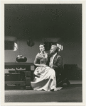 Ruth Nelson and J. Edward Bromberg in the stage production Night Over Taos