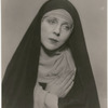 Lady Diana Manners (as Madonna) in the stage production The Miracle