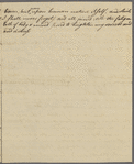Joseph Hawley's draft letter concerning the death of his brother Elisha Hawley