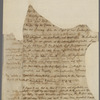 Fragment of a letter from John Adams to Hawley regarding the importance of a colonial congress, 1774 June 27