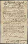 Deed conveying property in Northampton, to Elisha Hawley in 1751