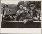 A destitute family, Ozark Mountains area, [Arkansas]