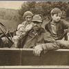 A destitute family, Ozark Mountains area, [Arkansas]