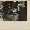 Stove in home of destitute Ozark family, Arkansas