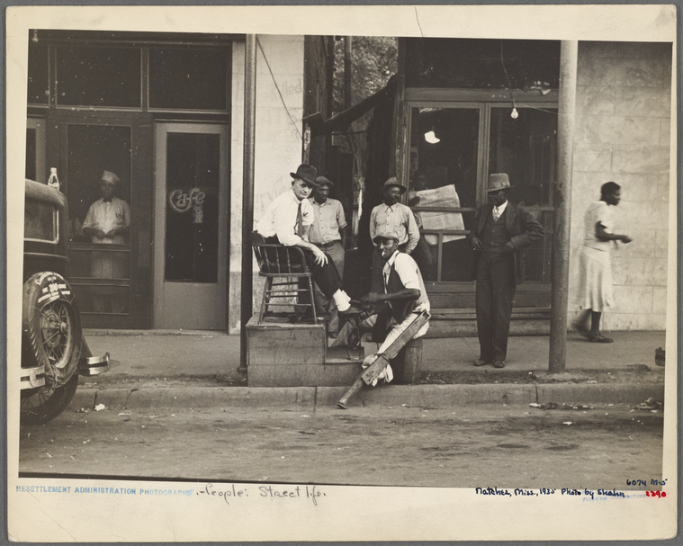 Scene in Natchez, Mississippi NYPL Digital Collections