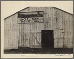 Barn in Tennessee, built by veteran pension