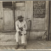 Street scene [church steps] in New Orleans, Louisiana