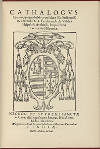 Tres índices expurgatorios de la Inquisición Española en le siglo XVI