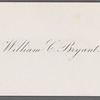 Bryant, William Cullen (1794-1878)