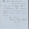 Letter to "My dear Duyckinck" written December 31