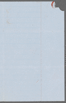 Letter to "My dear Duyckinck" written December 31