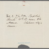 Invitation to George L. Duyckinck dated February 2nd