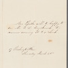 Invitation to George L. Duyckinck dated March 28th