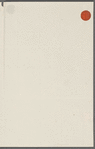 Note to Mr. Duyckinck