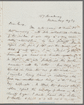 Letter to George written August 24th (?)