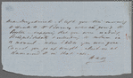 Note to Geo. L. Duyckinck