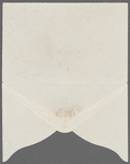 Envelope addressed to George L. Duyckinck at 20 Clinton Place