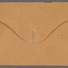 Envelope addressed to George L. Duyckinck at 109 Nassau (?) Street