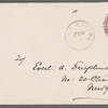 Envelope addressed to Evert A. Duyckinck Esq. at 20 Clinton Place stamped June 4th