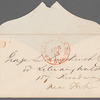 Envelope addressed to George L. Duyckinck at 157 Broadway stamped April 3rd