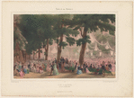 Parc d'Asnières, orchestre et salle de bal