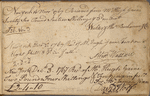Hugh Gaine receipt book