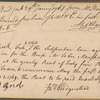 Hugh Gaine receipt book