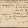 Hugh Gaine receipt book