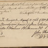 Hugh Gaine receipt book