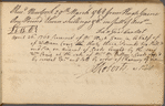 Hugh Gaine receipt book