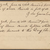 Hugh Gaine receipt book