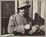 Negro at religious meeting, Nashville, Tennessee