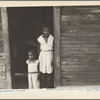 Liberty, unincorporated, Scotts Run, [Monongalia County,] West Virginia. Negro family living in Moose Hall