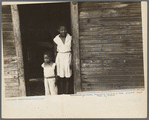 Liberty, unincorporated, Scotts Run, [Monongalia County,] West Virginia. Negro family living in Moose Hall