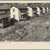Company houses at Pursglove Mines, Scotts Run, West Virginia