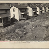 Company houses at Pursglove Mines, Scotts Run, West Virginia