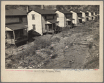 Company houses at Pursglove Mines, Scotts Run, West Virginia