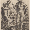 Hercules Squeezing Antaeus to Death