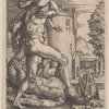 Hercules Killing the Dragon Ladon