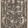 Ornamental Design with a Bat in the Center