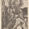 The Virgin and Child in a Courtyard