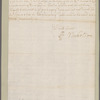 Nicholson, Francis. Annapolis, Md. To [Benjamin Fletcher?]