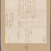 Fletcher, Benjamin. Fort William Henry. To Col. Wm. Markham