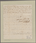 Clarke, George. New York. To Lieut. Gov. George Thomas of Pennsylvania