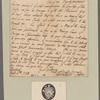 Colden, Cadwallader. N.Y. To [John Montgomerie]