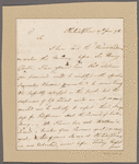 Robertson, James. To Elias Boudinot