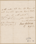 Robertson, James. To Elias Boudinot