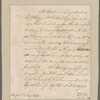 Elliot, Andrew. New York. To Lord Stirling